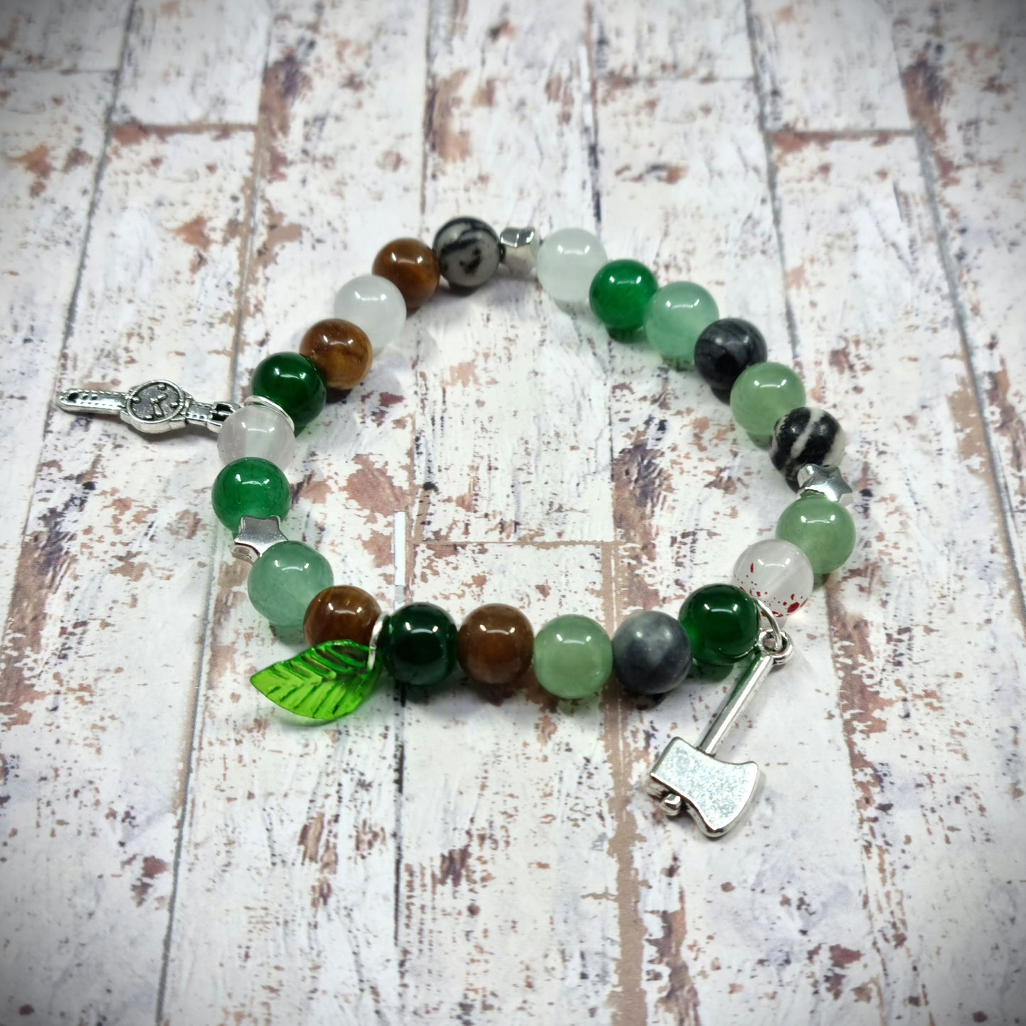Joel The Last Of Us TLOU Inspired Bracelet with watch and axe