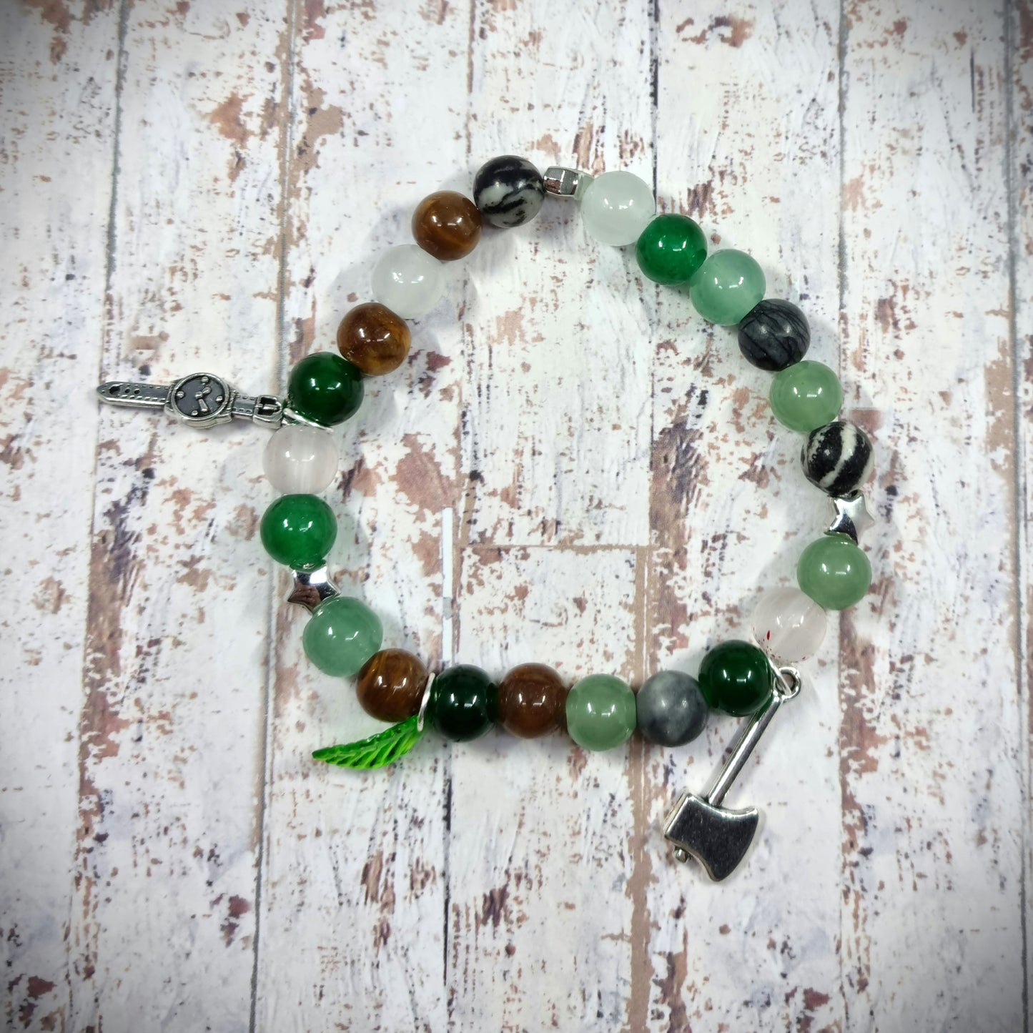 Joel The Last Of Us TLOU Inspired Bracelet with watch and axe