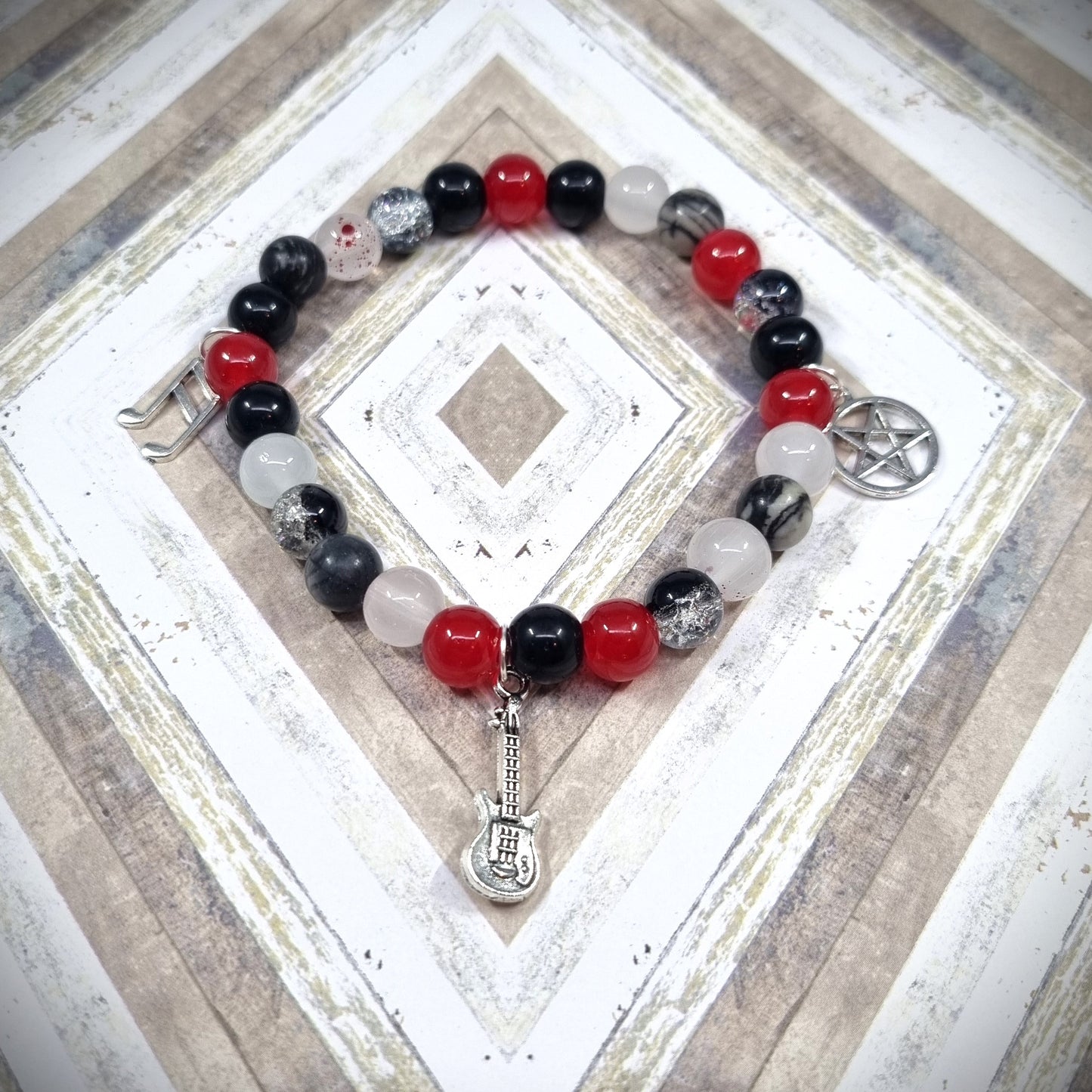 Guitar Music Note Inspired Bracelet