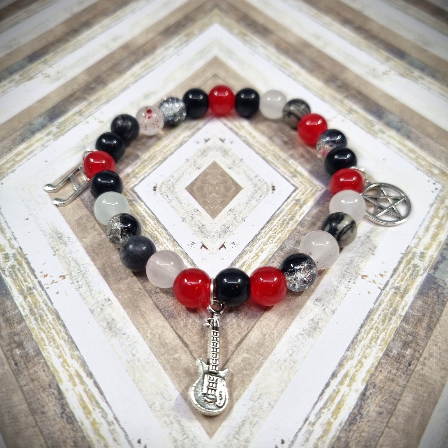 Guitar Music Note Inspired Bracelet