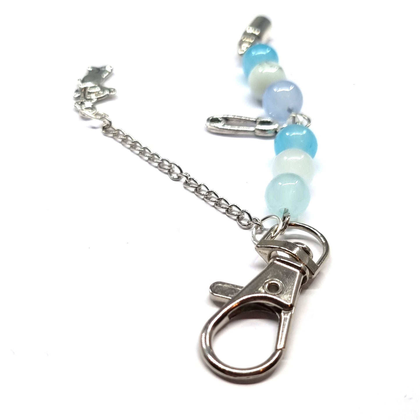 New Baby Boy Keyring
