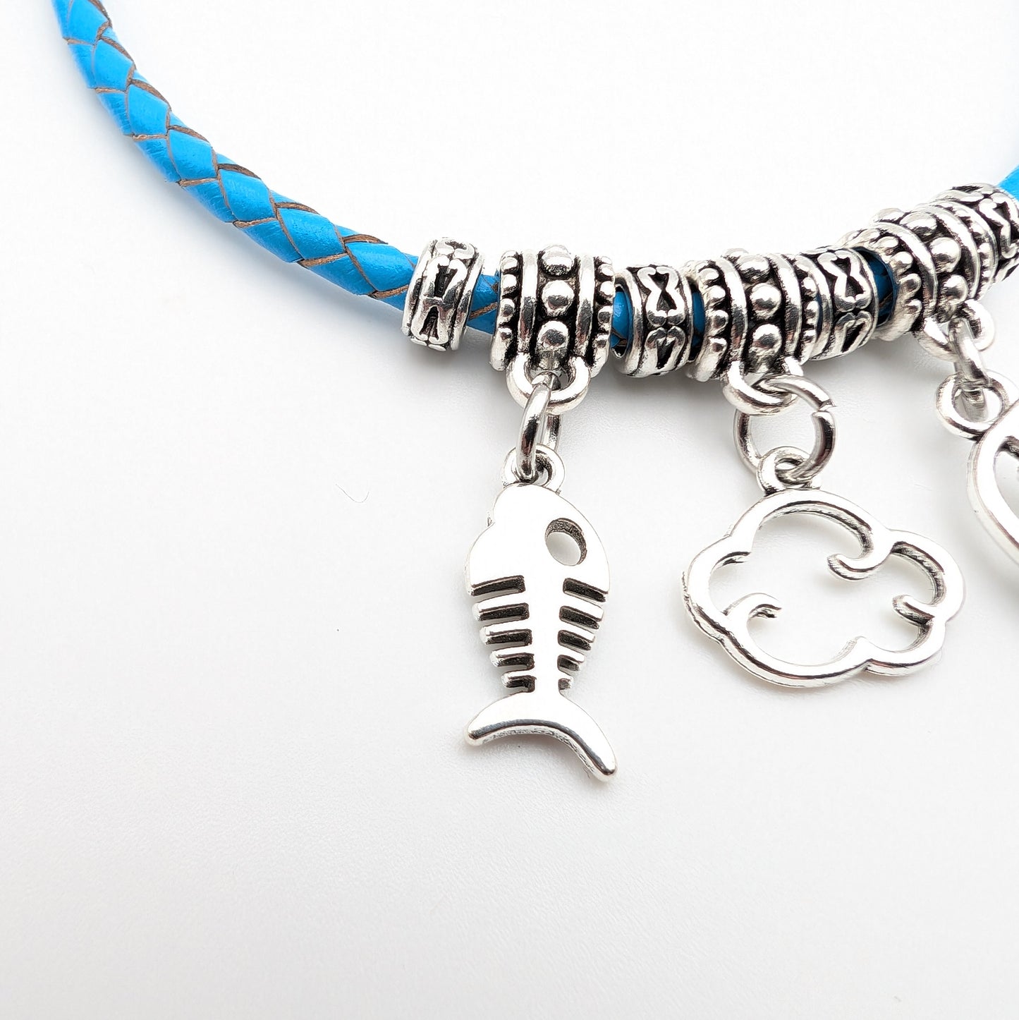Jinx Arcane Inspired Braided Leather Bracelet