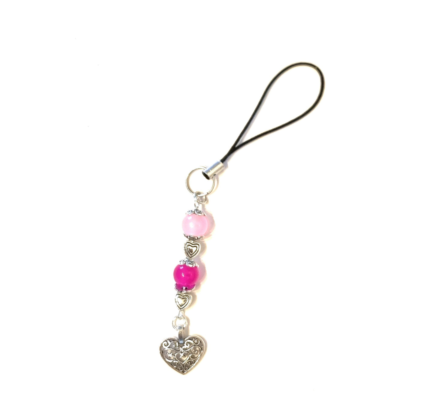 Love Heart Valentine Phone Charm