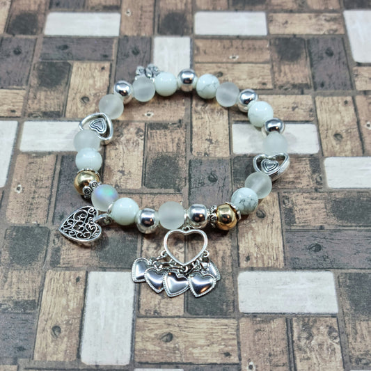 Elegant Hearts Bracelet